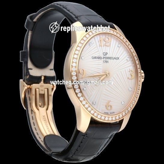 Girard Perregaux Cats Eye Womens watch Automatic Rose gold 80493D52A763-CK6A 4