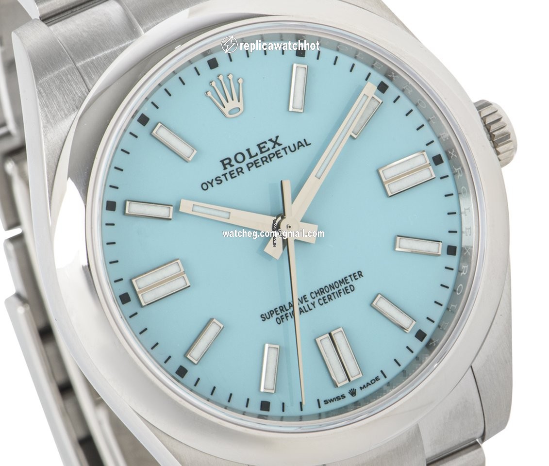 Rolex Oyster Perpetual 41 Mens watch Unisex Steel Automatic 124300 4