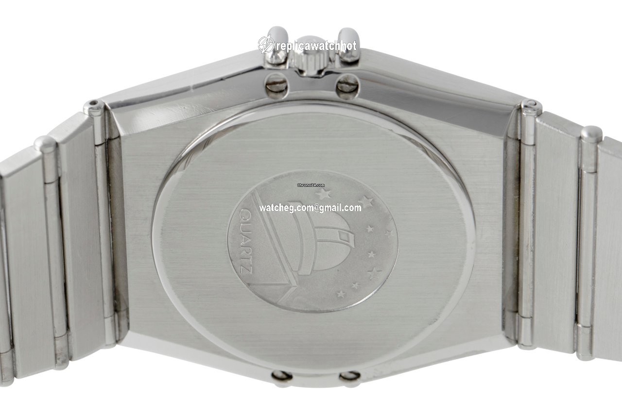 Omega Constellation Day-Date Mens watch Unisex Quartz Steel 398.0869 4
