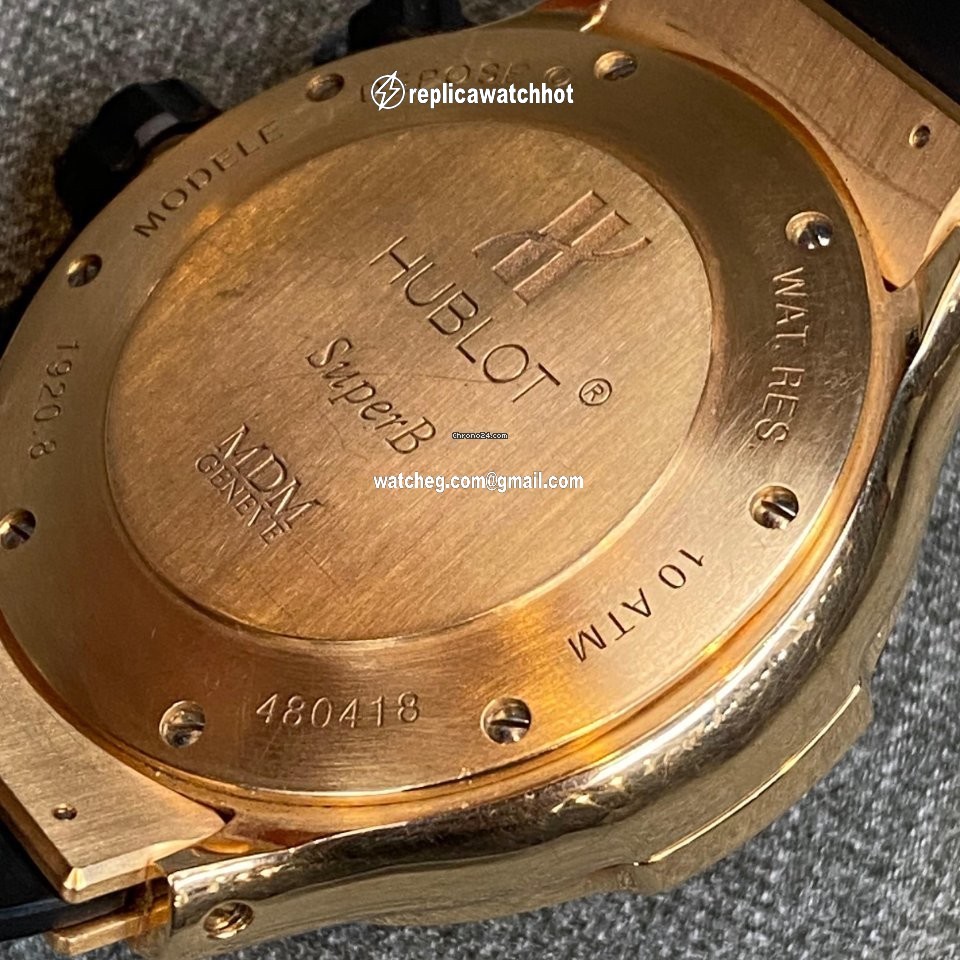 Hublot Super B Mens watch Unisex Rose gold Hublot 1920.8 4