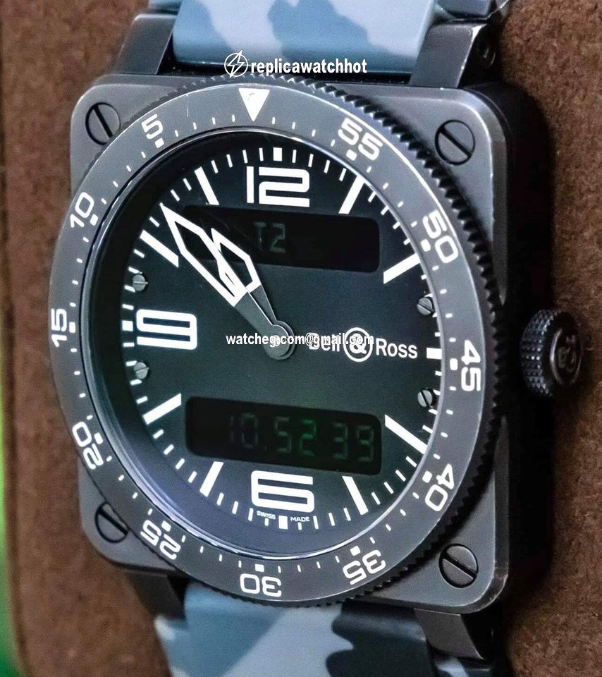 Bell & Ross BR 03 Mens watch Unisex Quartz Steel BR0392-AVIA-CA 4
