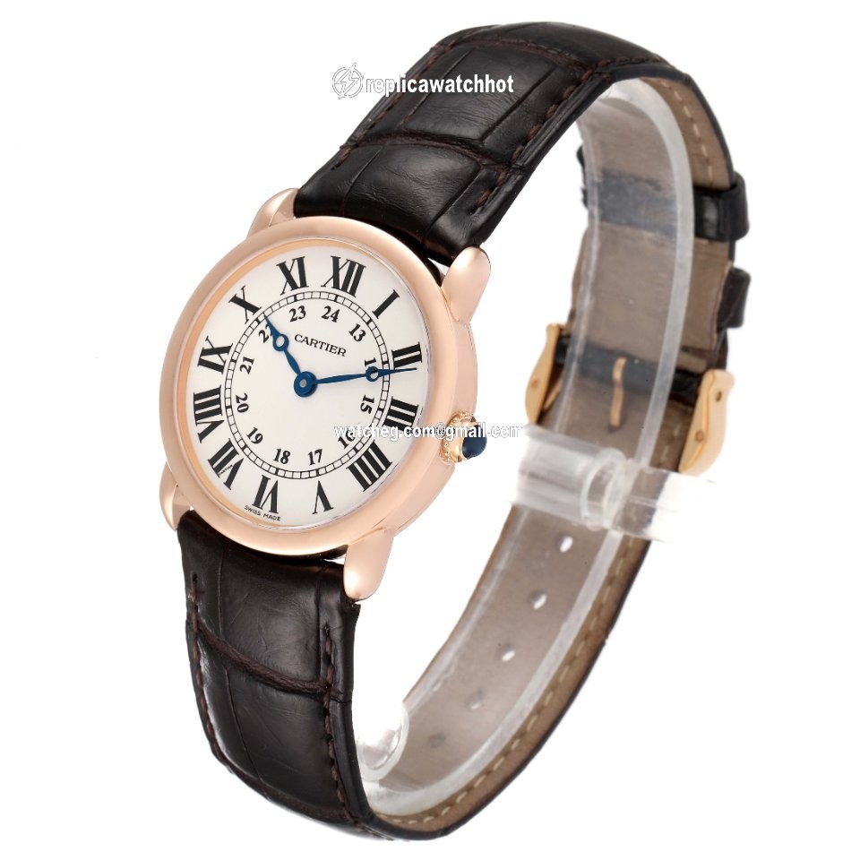 Cartier Ronde Louis Cartier Womens watch Quartz Rose gold W6800151 4