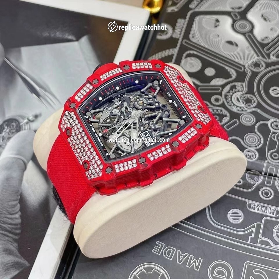 Richard Mille RM 035 Mens watch Unisex Automatic Carbon RM035-02 4
