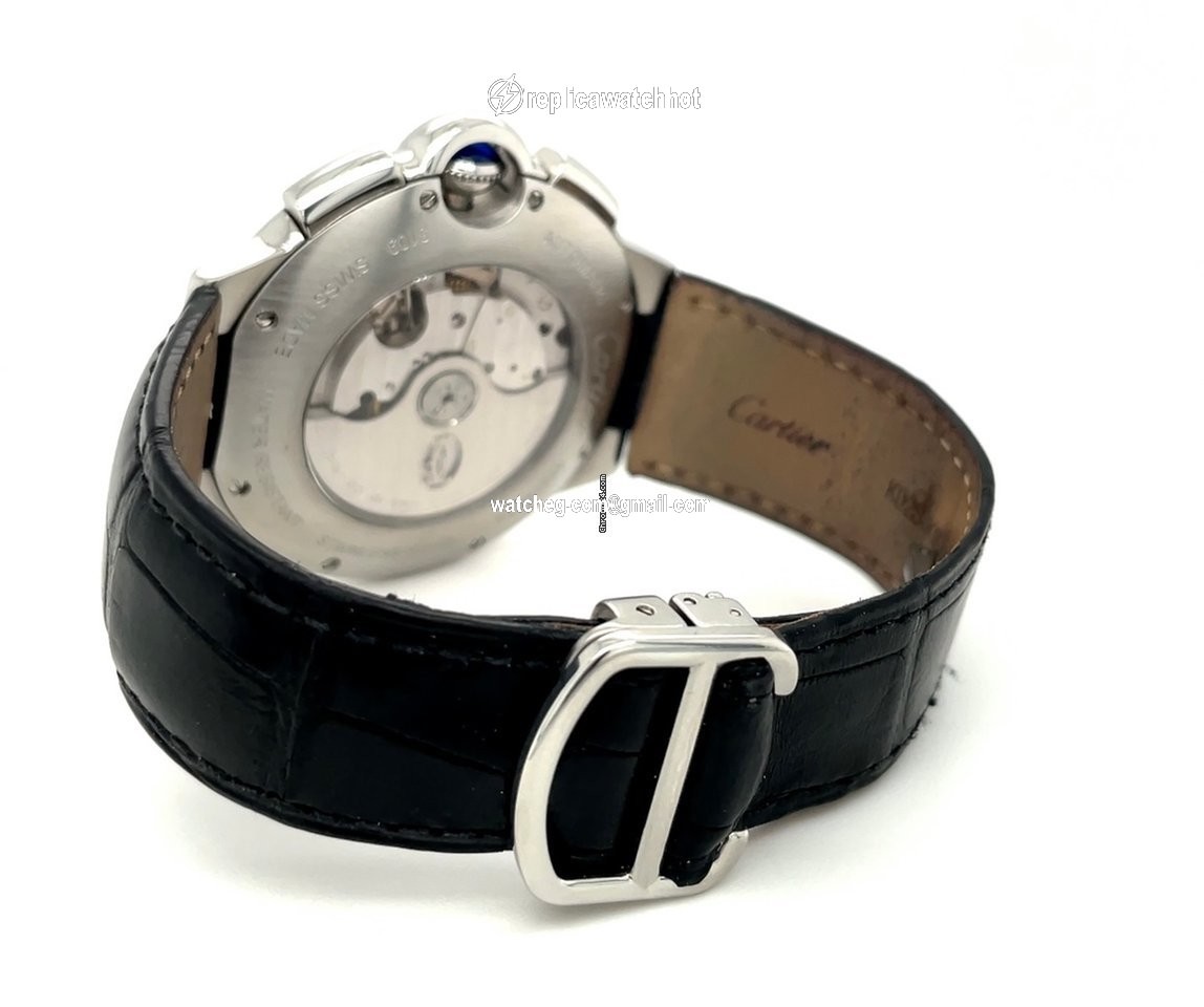 Cartier Ballon Bleu 44mm Mens watch Unisex Automatic Steel W6920003 4