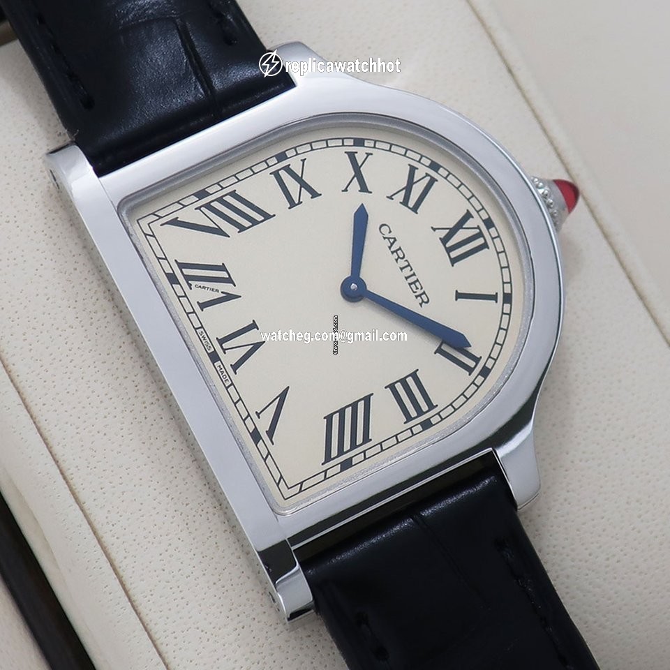 Cartier Mens watch Unisex Manual winding Platinum WGCC0004 4