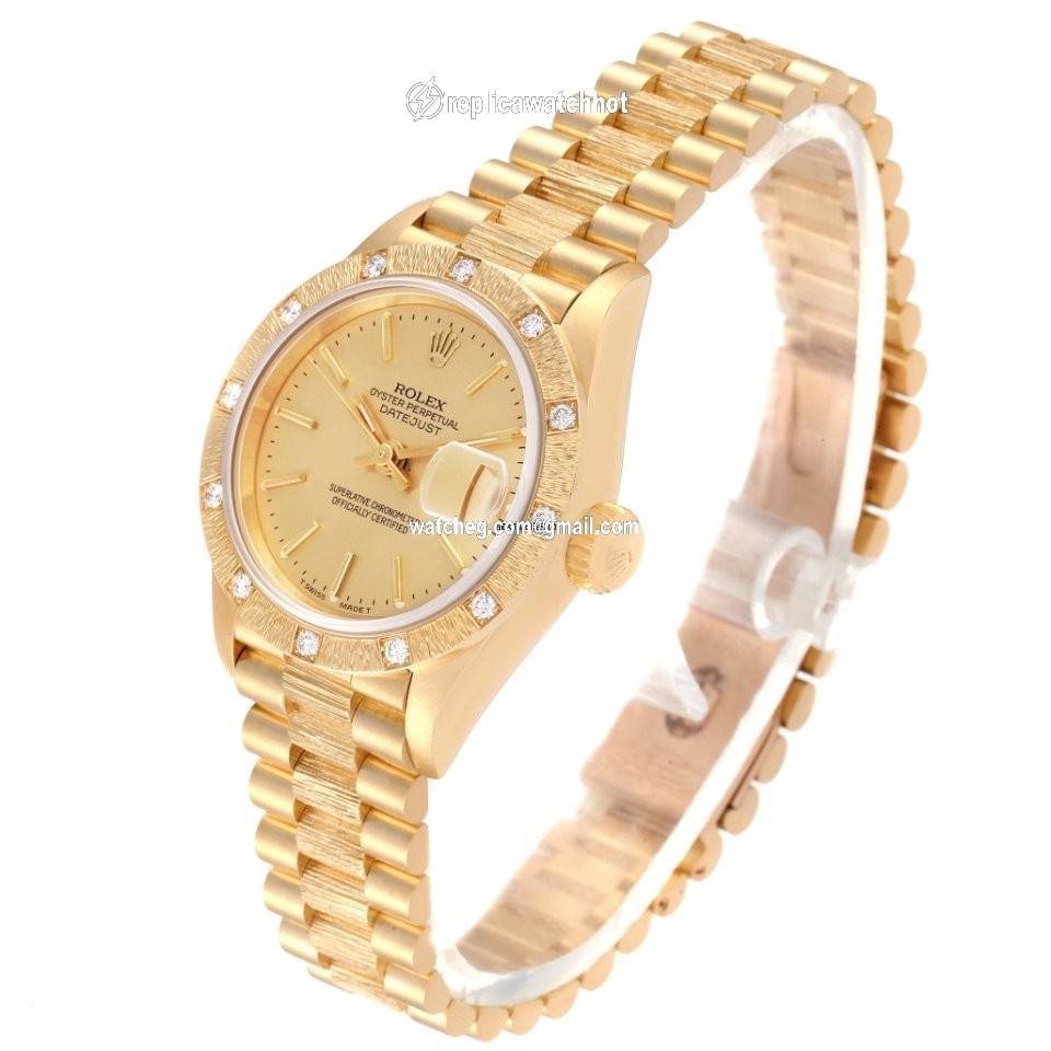 Rolex Lady-Datejust Womens watch Yellow gold Automatic 69288 4