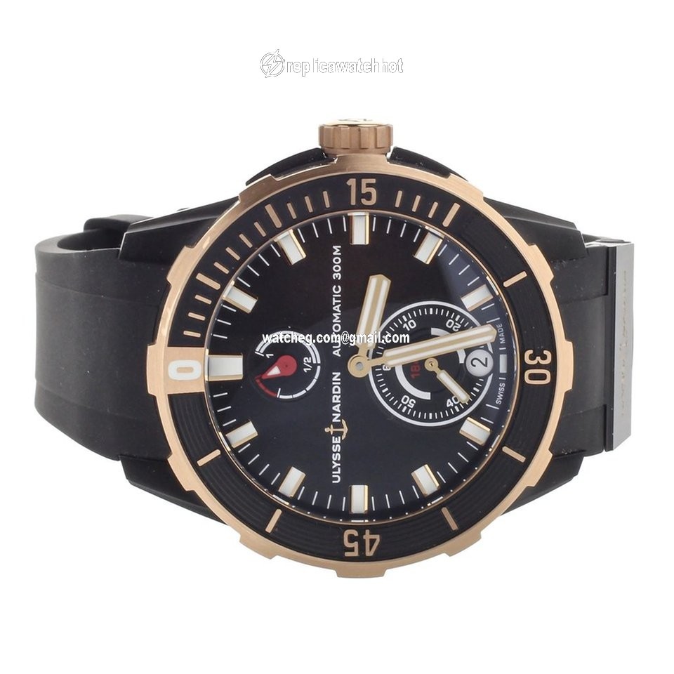 Ulysse Nardin Mens watch Unisex Automatic Titanium 1185-170 BLACK 4