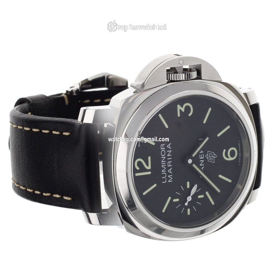 Panerai Luminor Marina Mens watch Unisex Manual winding Steel PAM776 4