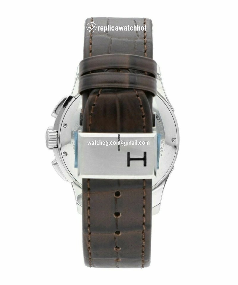 Hamilton Jazzmaster Auto Chrono Mens watch Unisex Automatic Steel H32606555 4