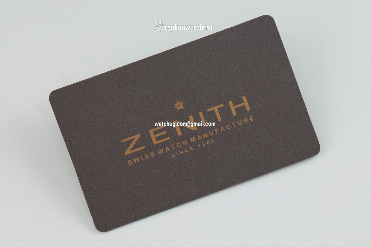 Zenith Elite Mens watch Unisex Manual winding Yellow gold 30.1125.650 4
