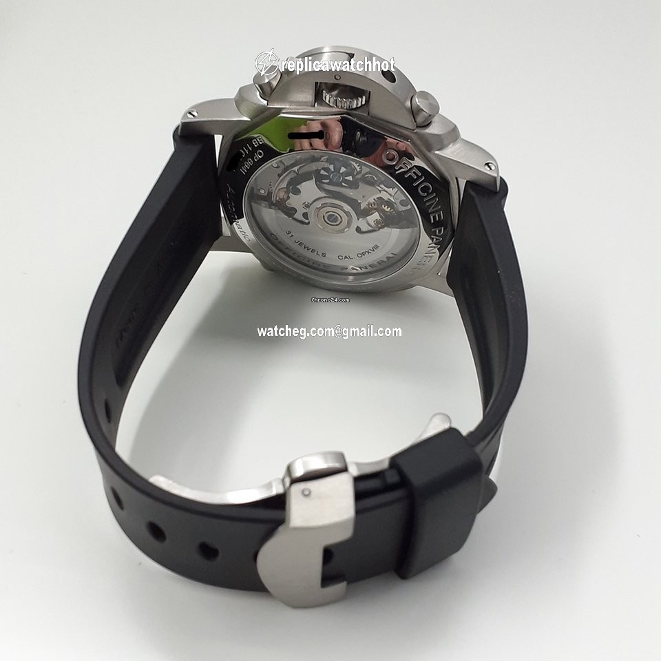 Panerai Luminor 1950 3 Days Chrono Flyback Mens watch Unisex Automatic Steel PAM00213 4