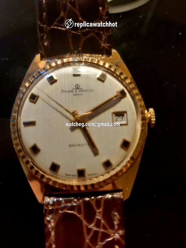 Baume & Mercier Mens watch Unisex Automatic Yellow gold 229278 sul fondello. 4