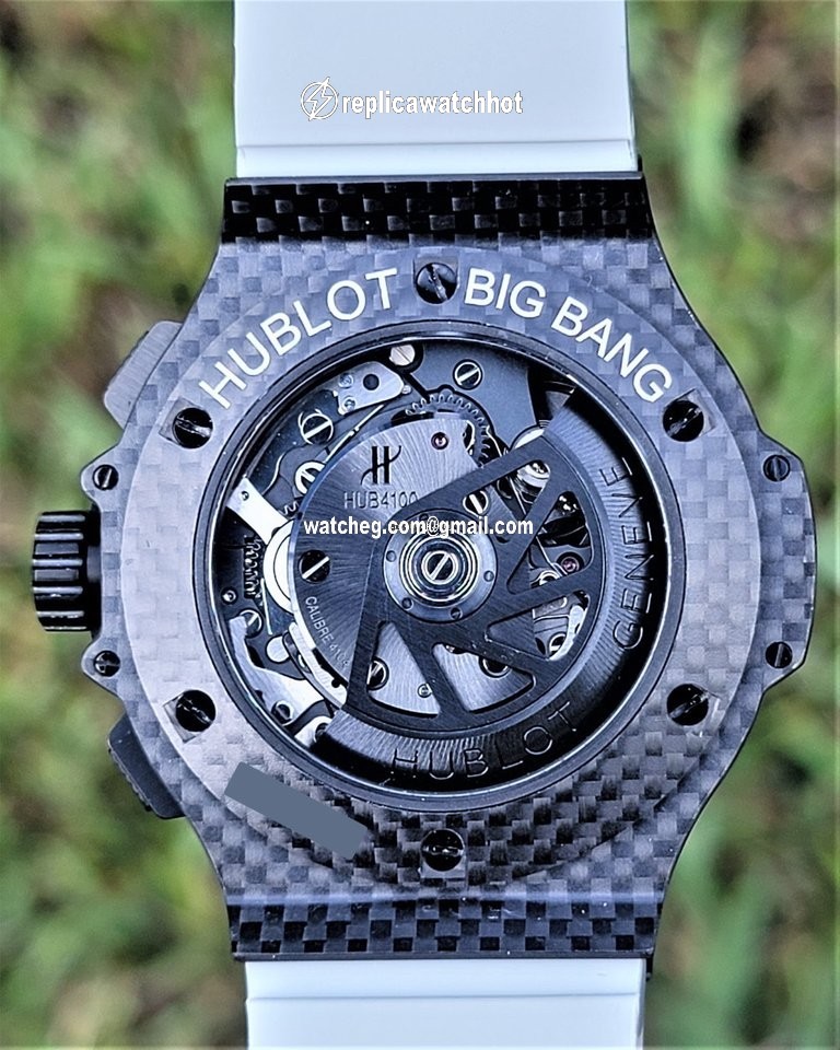 Hublot Big Bang 44 mm Mens watch Unisex Automatic Carbon 301.QX.1724.RX 4