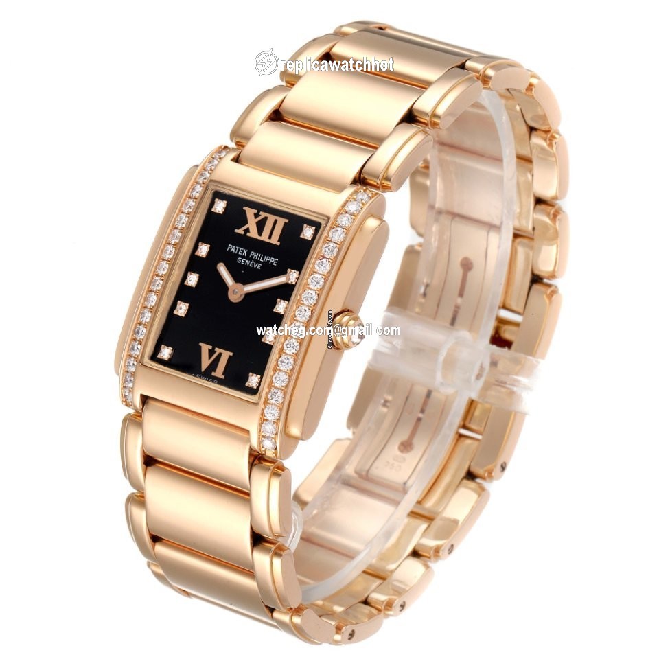 Patek Philippe Twenty~4 Womens watch Quartz Rose gold 4910 11R 4