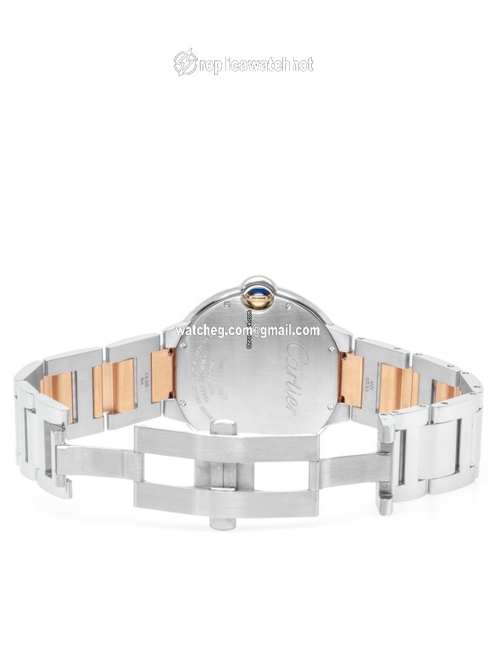 Cartier Ballon Bleu 42mm Mens watch Unisex Automatic Gold Steel W6920032 4