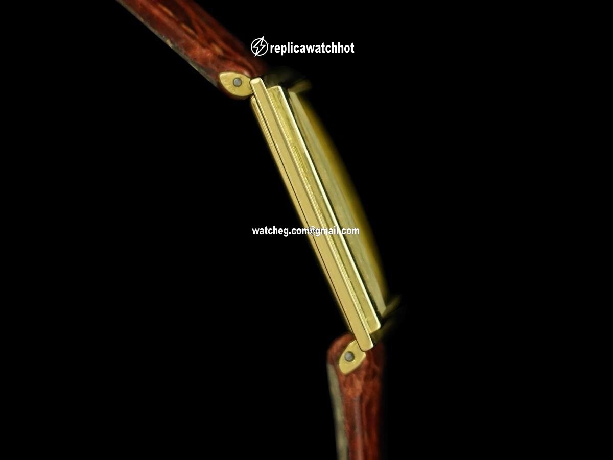 Cartier Mens watch Unisex Manual winding Yellow gold 7974 4