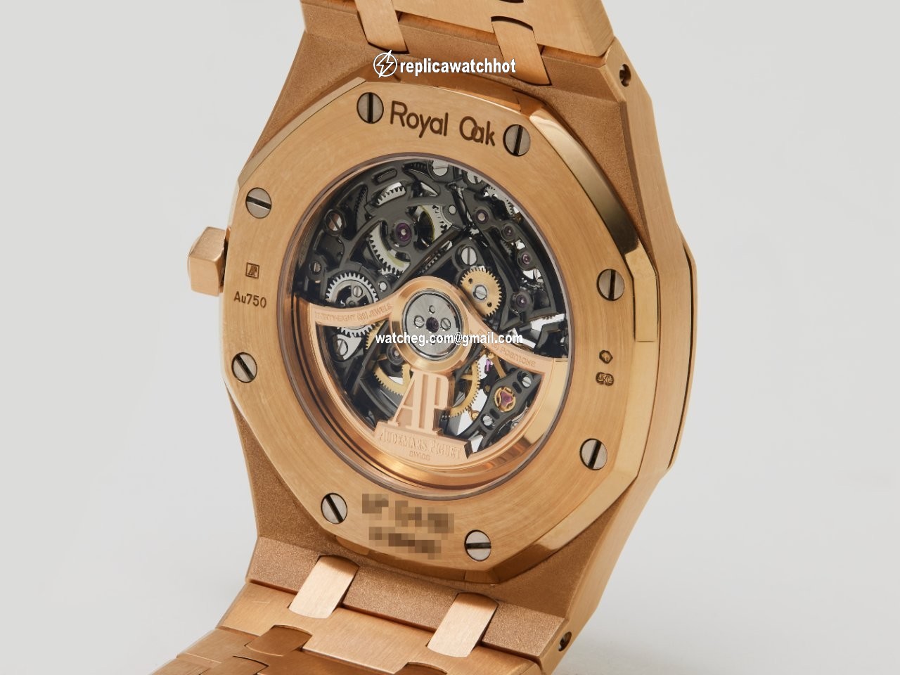 Audemars Piguet Royal Oak Selfwinding Mens watch Unisex Automatic Rose gold 15305OR.OO.D088CR.01 4