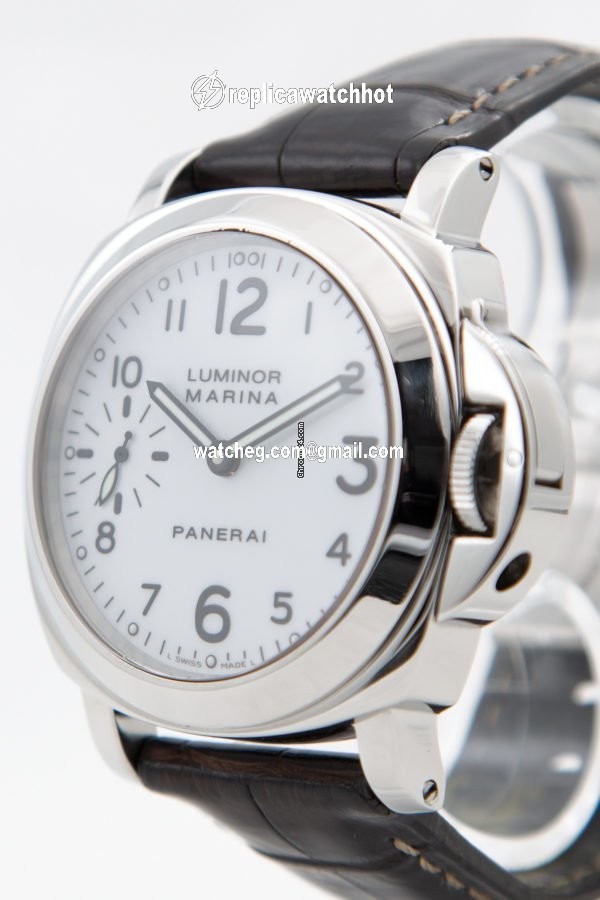 Panerai Luminor Marina Mens watch Unisex Manual winding Steel PAM0003 4
