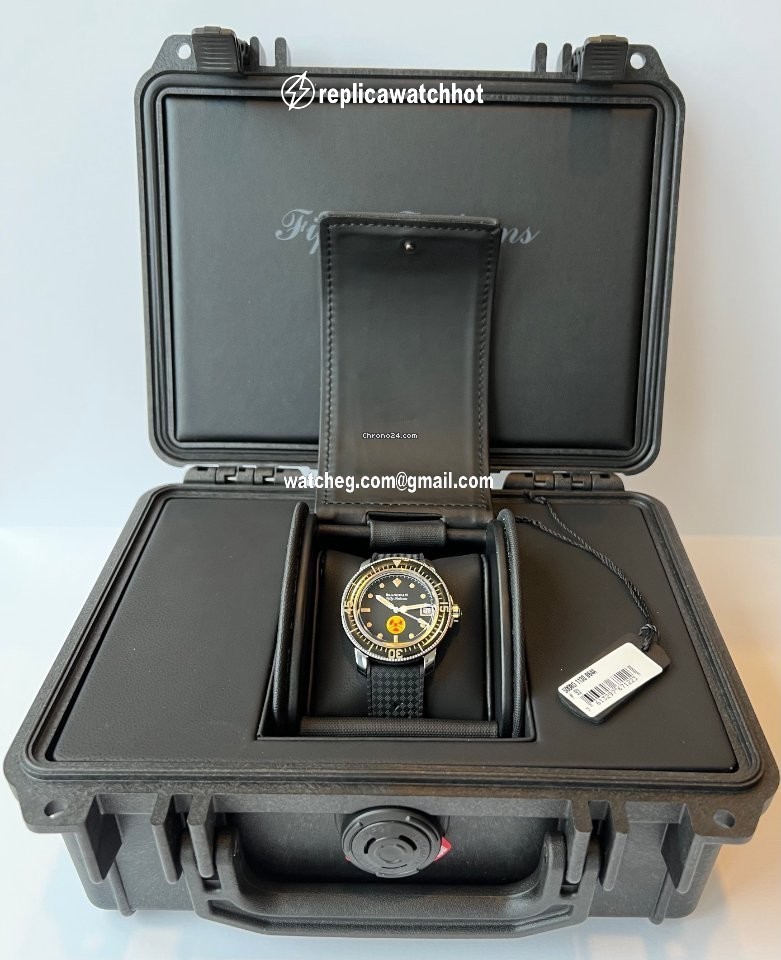 Blancpain Fifty Fathoms Mens watch Unisex Automatic Steel 5008D-1130-B64A 4