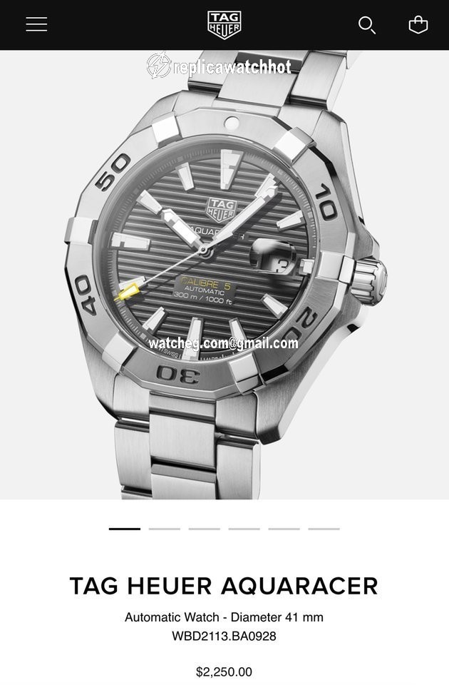 TAG Heuer Aquaracer 300M Mens watch Unisex Automatic Steel WBD2113.BA0928 4