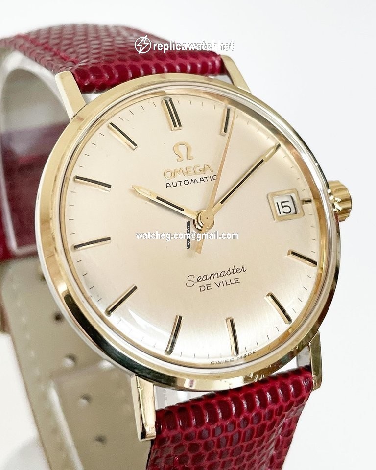 Omega Seamaster DeVille Mens watch Unisex Automatic Gold Steel 14770 62 SC 4