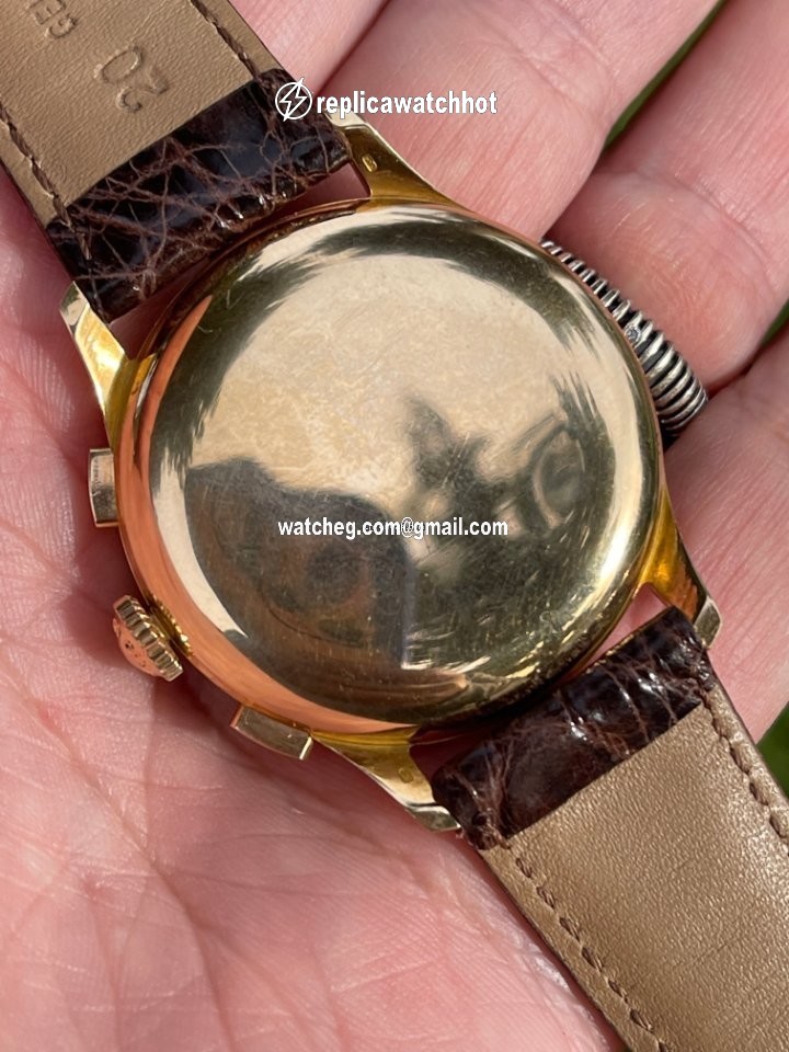 Longines Mens watch Unisex Manual winding Rose gold 5967 4