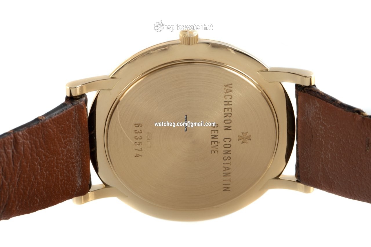 Vacheron Constantin Patrimony Mens watch Unisex Manual winding Yellow gold 34070 4