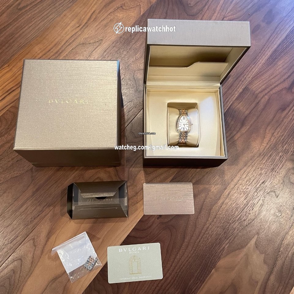 Bulgari Serpenti Womens watch Quartz Gold Steel 103274 4