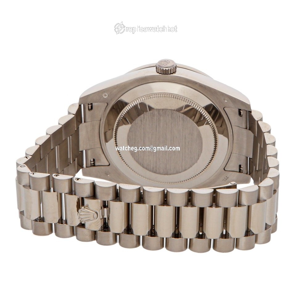 Rolex Day-Date II Mens watch Unisex White gold Automatic 218399BR 4