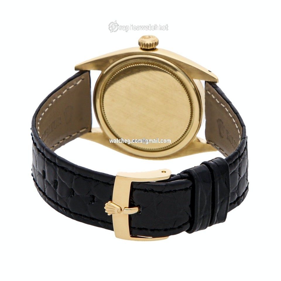 Rolex Oyster Precision Mens watch Unisex Yellow gold Manual winding 6422 4