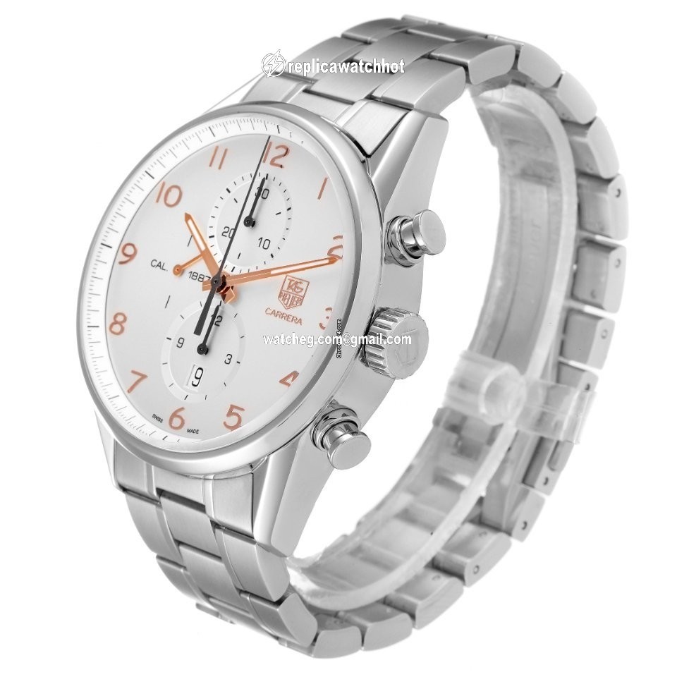 TAG Heuer Carrera Calibre 1887 Mens watch Unisex Automatic Steel CAR2012.BA0796 4