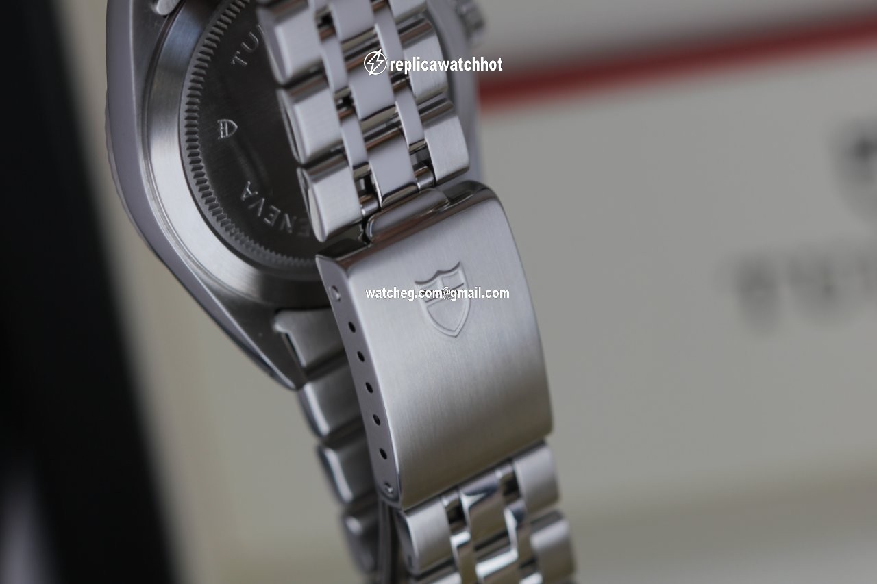 Tudor Prince Date Mens watch Unisex Automatic Steel 76214 Diamonds dial 4