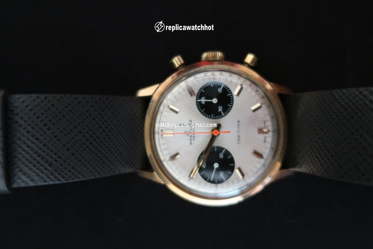 Breitling Top Time Mens watch Unisex Manual winding Gold Steel 2000-33 4