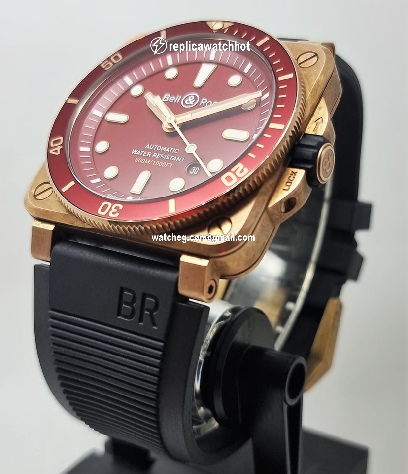 Bell & Ross BR 03 Mens watch Unisex Automatic Bronze BR0392-D-R-BR SCA 4