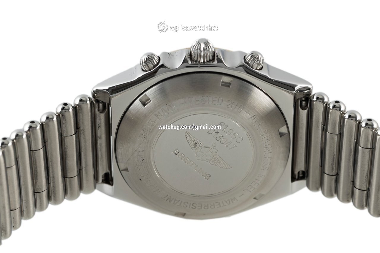 Breitling Chronomat Mens watch Unisex Automatic Gold Steel D13047 4