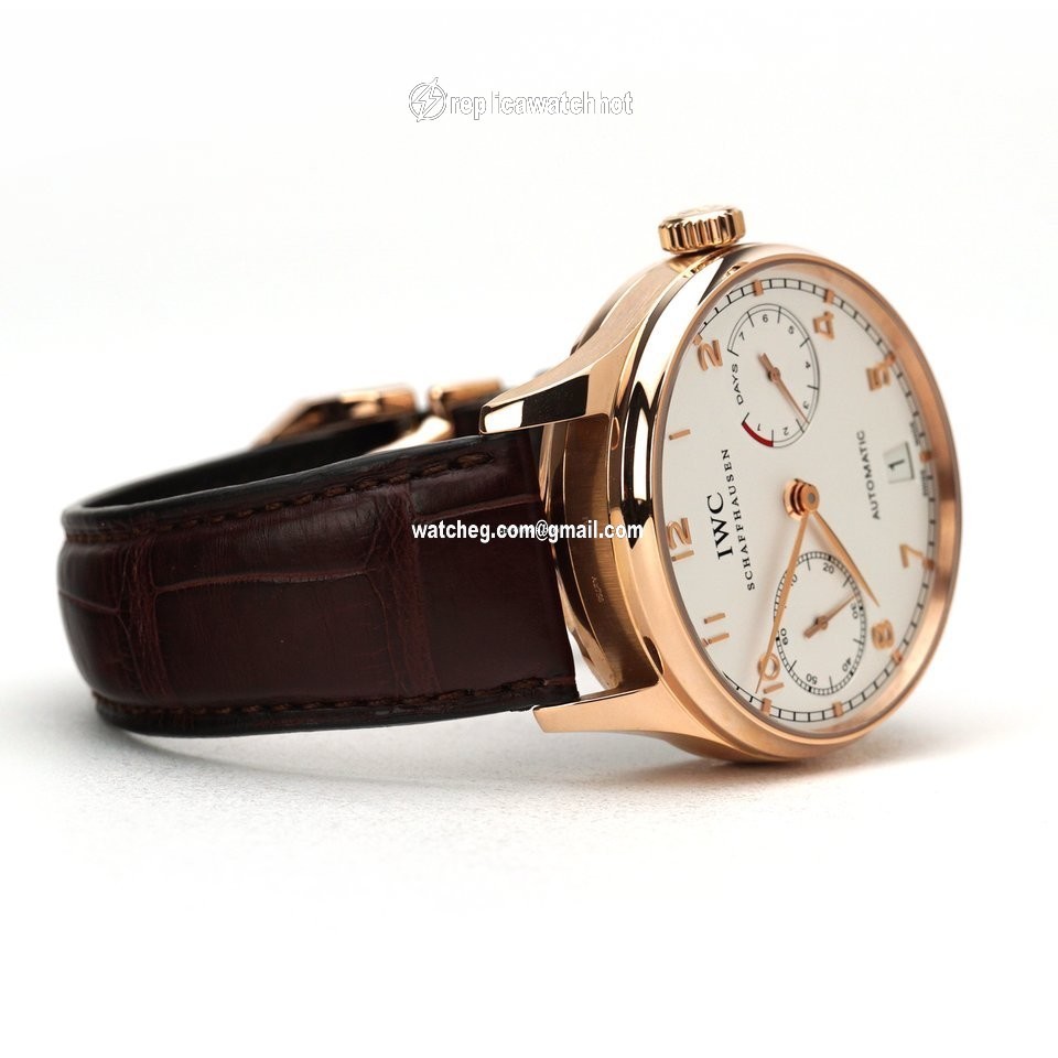 IWC Portuguese Automatic Mens watch Unisex Automatic Rose gold IW500101 4