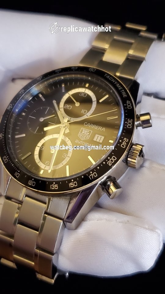 TAG Heuer Carrera Calibre 16 Mens watch Unisex Automatic Steel CV2010-3 4