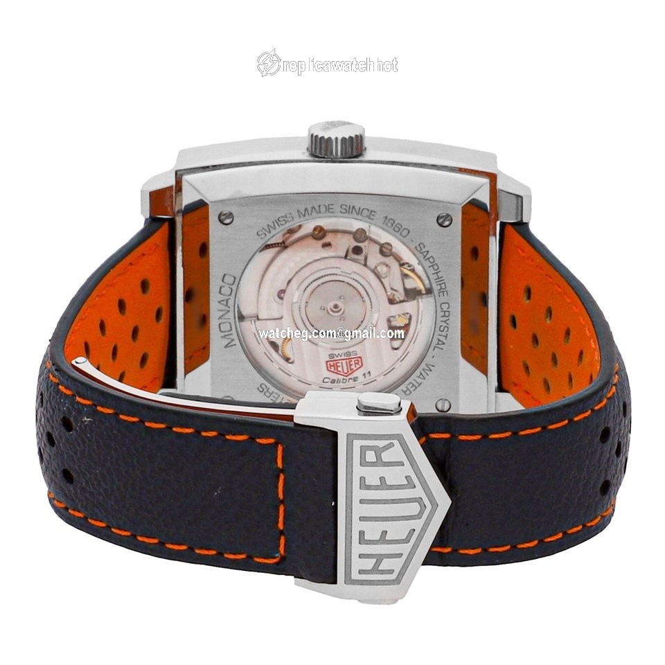 TAG Heuer Monaco Calibre 11 Mens watch Unisex Automatic Steel CAW211R.FC6401 4