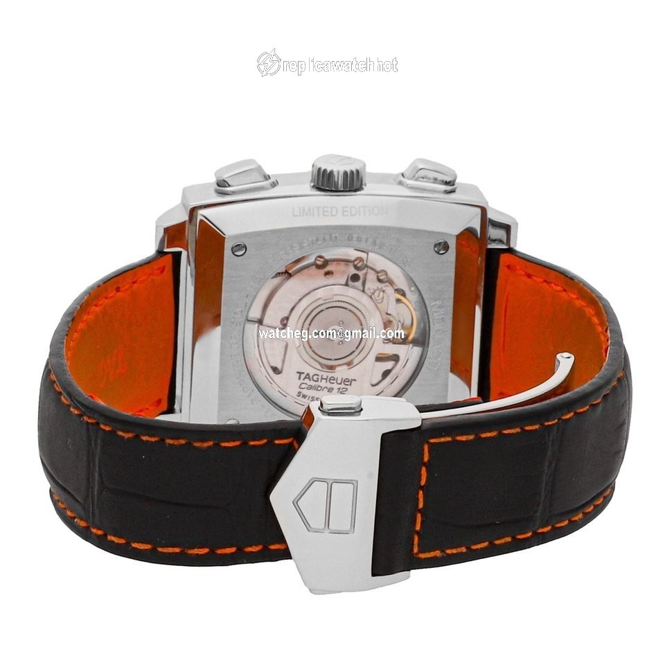 TAG Heuer Monaco Calibre 12 Mens watch Unisex Automatic Steel CAW211K.FC6311 4