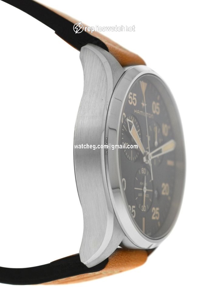 Hamilton Khaki Pilot Mens watch Unisex Quartz Steel H76722531 4