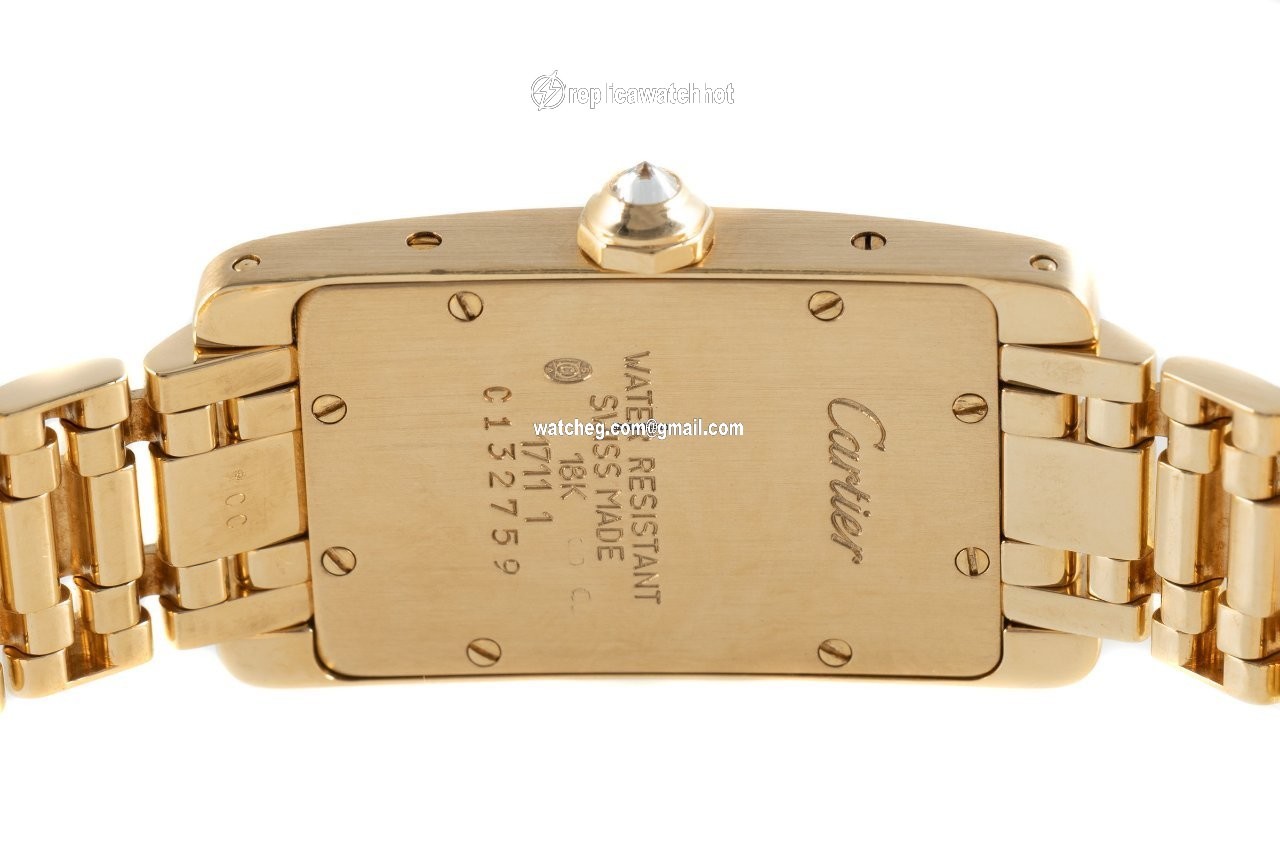 Cartier Tank Americaine Womens watch Quartz Yellow gold 1711 1 4