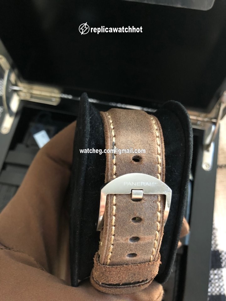 Panerai Luminor Marina Mens watch Unisex Manual winding Steel OP6518 4