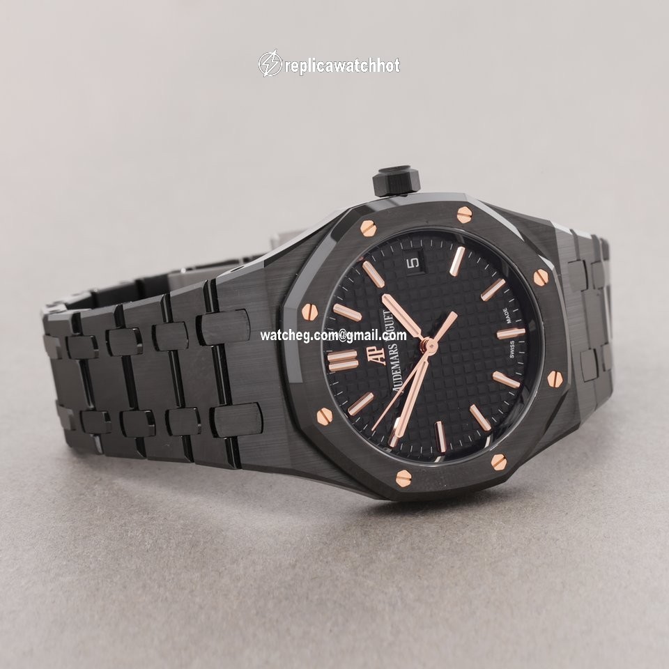 Audemars Piguet Royal Oak Mens watch Unisex Automatic Ceramic 77350CE.OO.1266CE.01 4