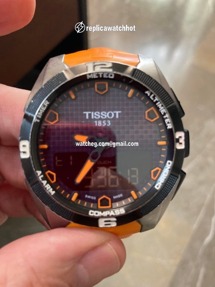Tissot T-Touch Expert Solar Mens watch Unisex Quartz Titanium T091.420.47.051.01 4