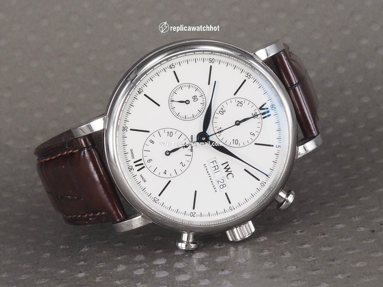 IWC Portofino Chronograph Mens watch Unisex Automatic Steel IW391024 4
