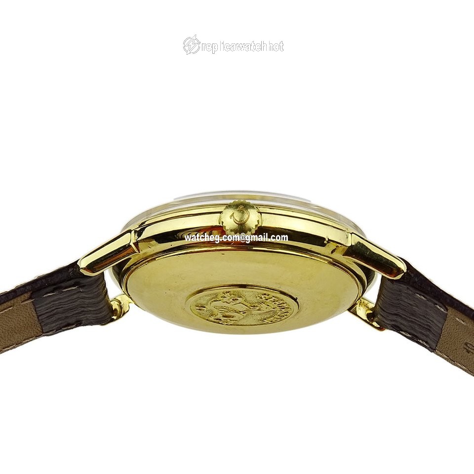 Omega Seamaster DeVille Mens watch Unisex Automatic Yellow gold 165 6-5020 4