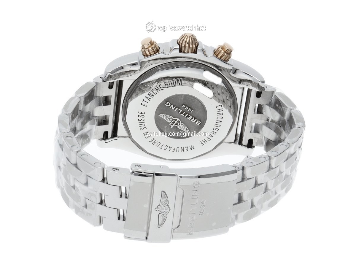 Breitling Chronomat 44 Mens watch Unisex Automatic Gold Steel IB011012 B957 4