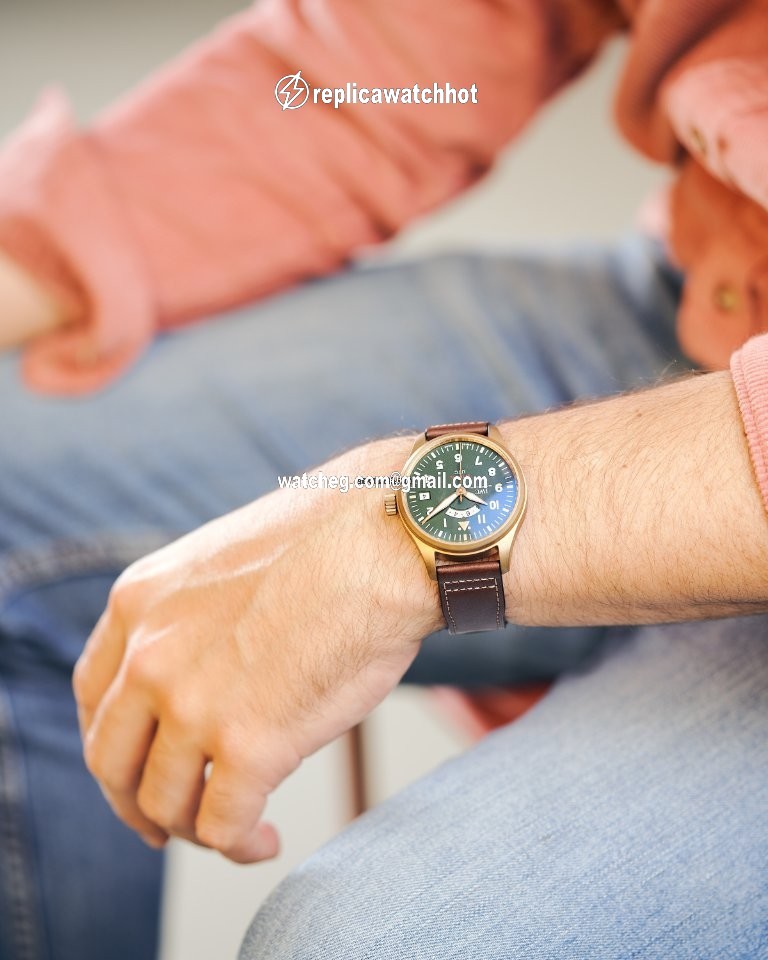 IWC Pilot Spitfire UTC Mens watch Unisex Automatic Bronze IW327101 4