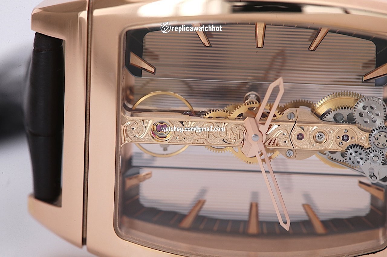 Corum Golden Bridge Mens watch Unisex Rose gold 113.160.55 0002 0000 4