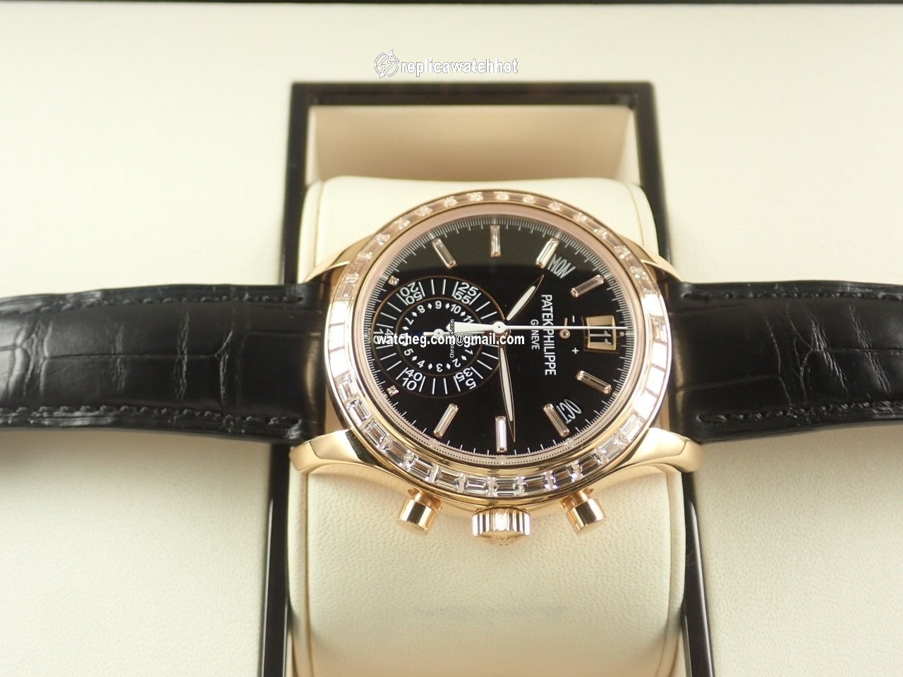 Patek Philippe Annual Calendar Chronograph Automatic Red gold 5961R 4